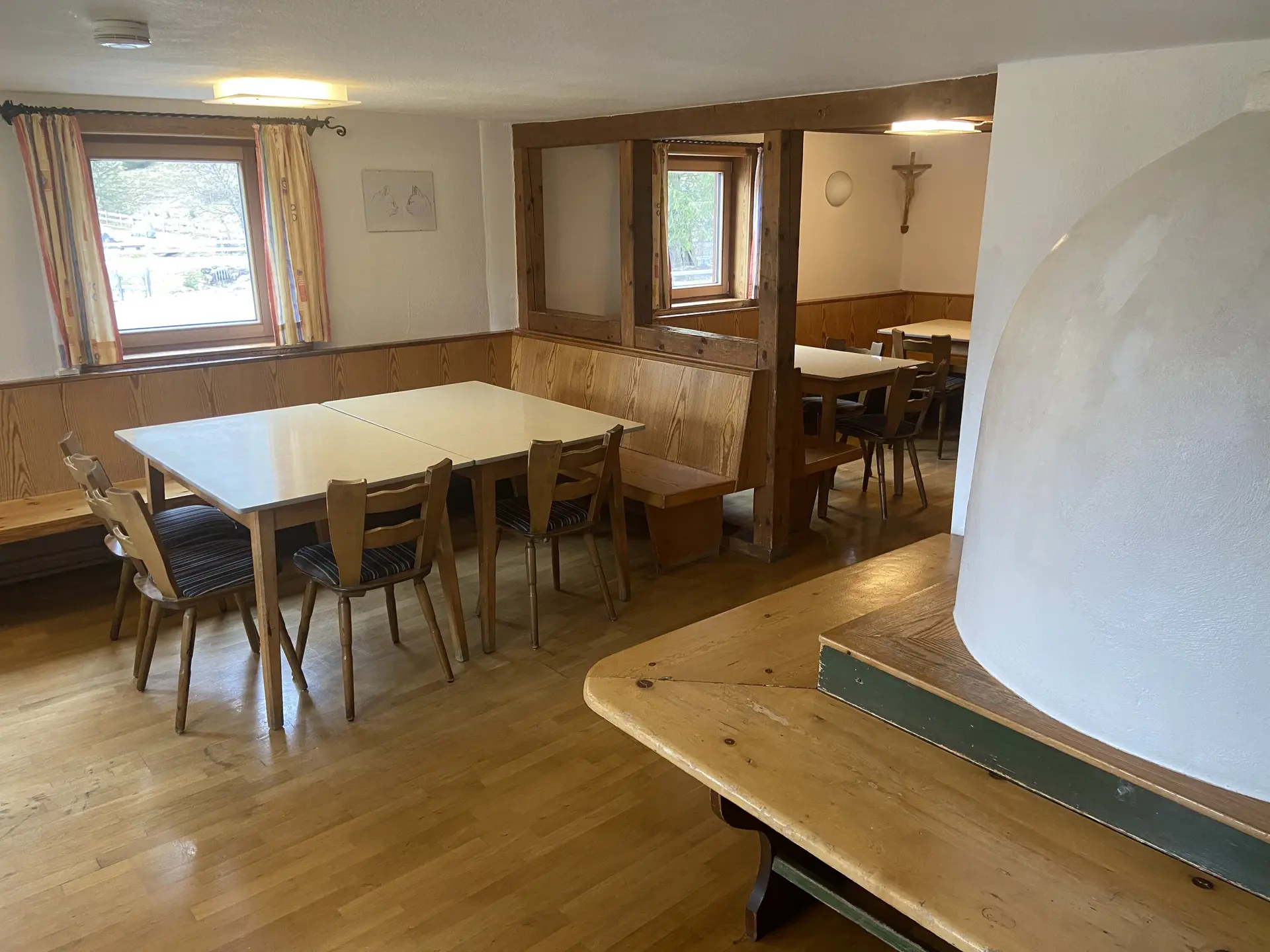 Aufenthaltsraum Haus Krinne | © DAV/ Sektion Hohenstaufen Göppingen