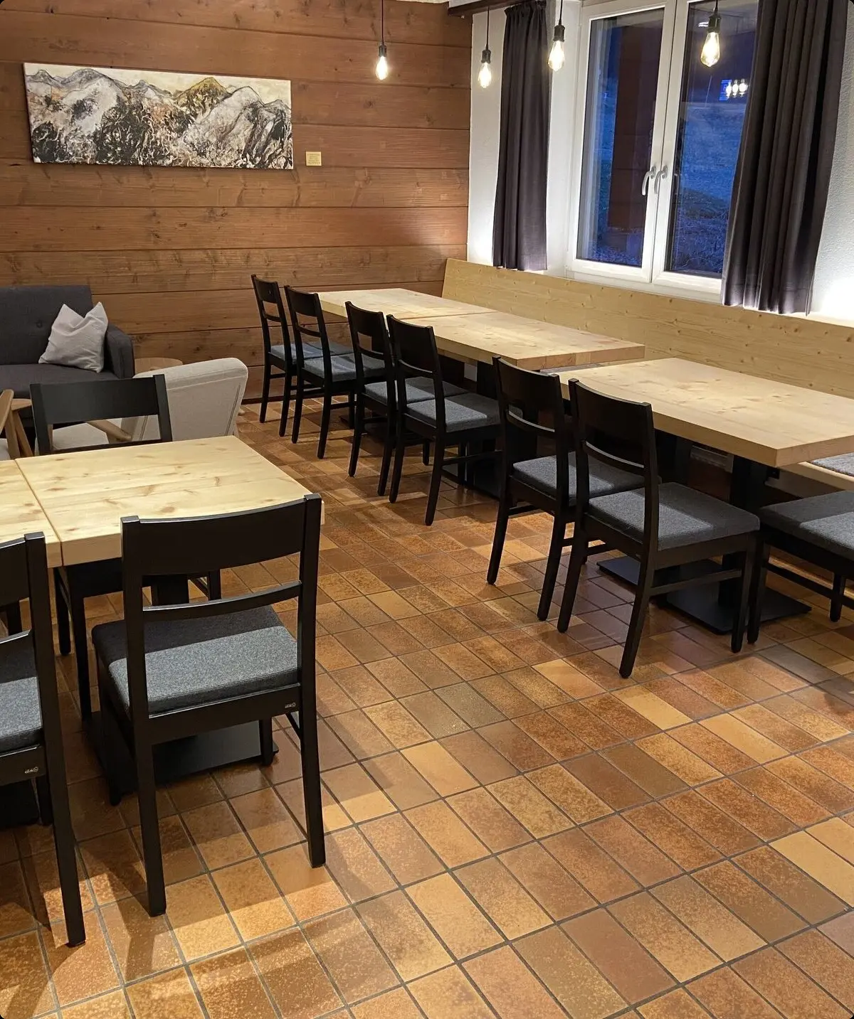 Aufenthaltsraum Haus Rotflüh | © DAV/ Sektion Hohenstaufen Göppingen